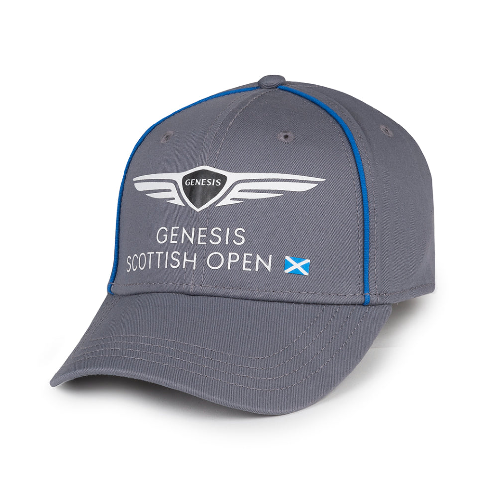 Genesis Scottish Open Cotton Cap - Grey - Front