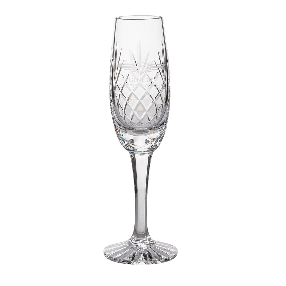 Genesis Scottish Open Champagne Glass - Front