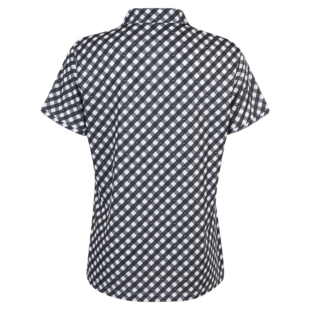 Genesis Scottish Open Nike Women's Black Printed Polo - Back