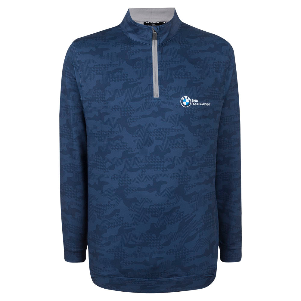 BMW PGA Championship Glenmuir Men's Navy Mid Layer - Front