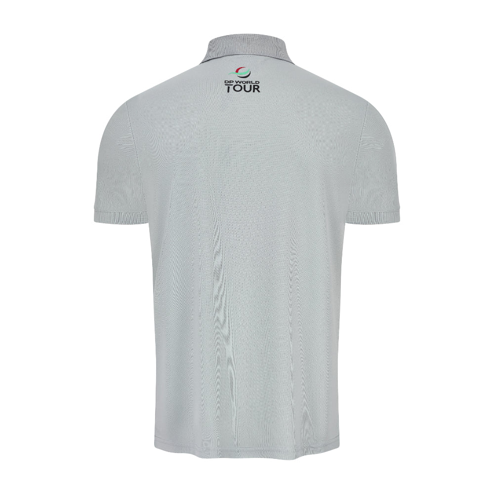 BMW PGA Championship Men's Grey Polo Shirt - Front