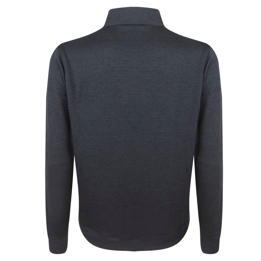 Betfred British Masters Nike Men's Black 1/2 Zip Mid Layer - Back