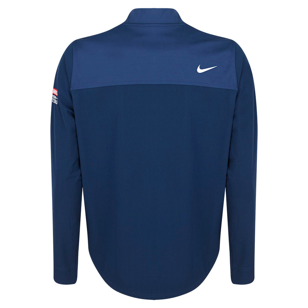 Betfred British Masters Nike Men&#39;s Navy Panel Full Zip Jacket - Back