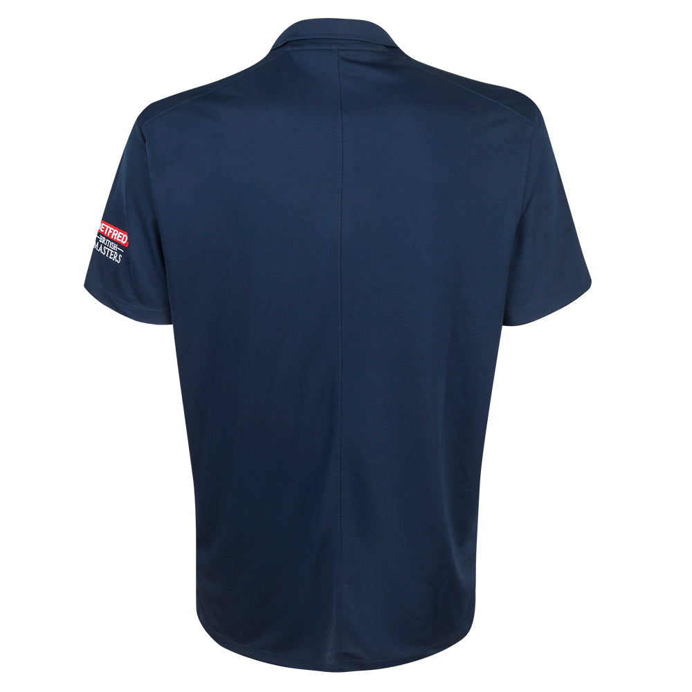 Betfred British Masters Nike Men's Navy Polo - Back