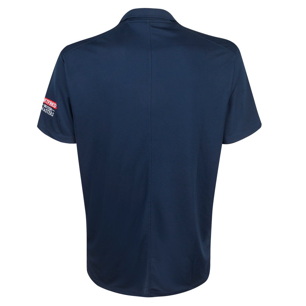 Betfred British Masters Nike Men's Navy Polo - Front