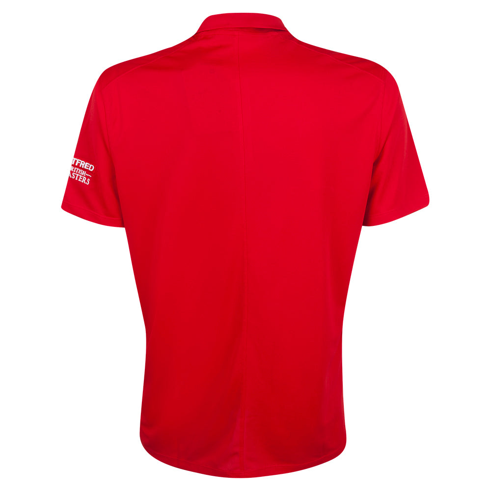 Betfred British Masters Nike Men&#39;s Red Polo - Back