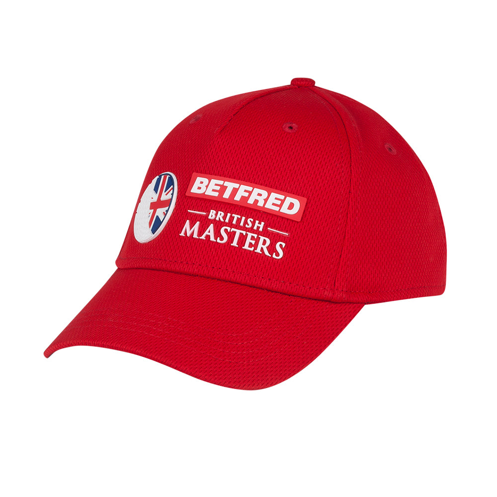 Betfred British Masters Red Cap - Front