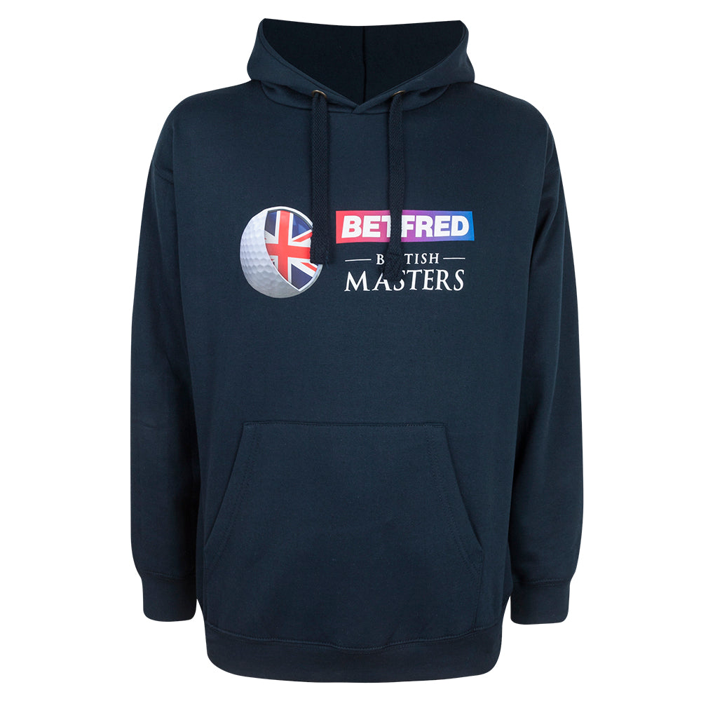 British Masters Men's Navy Event Hoodie - Front
