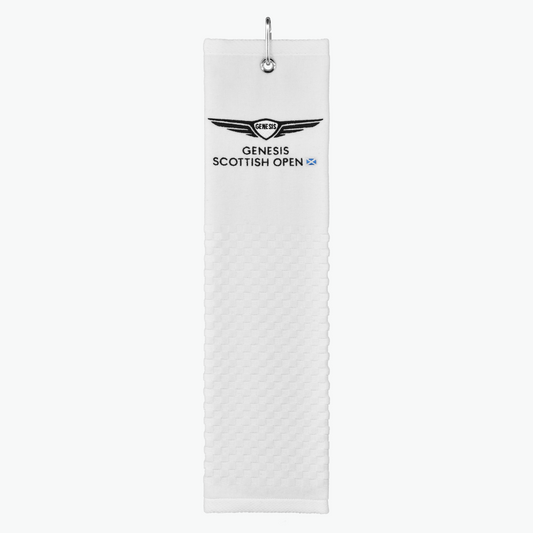 Genesis Scottish Open White Trifold Towel