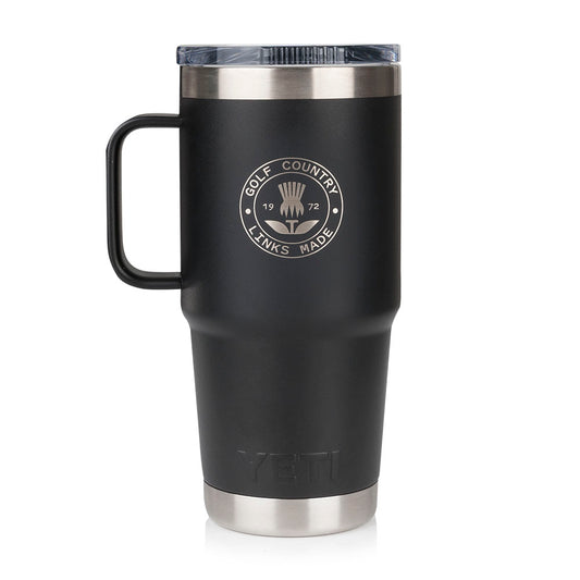 Genesis Scottish Open Golf Country Yeti 20oz Black Travel Mug
