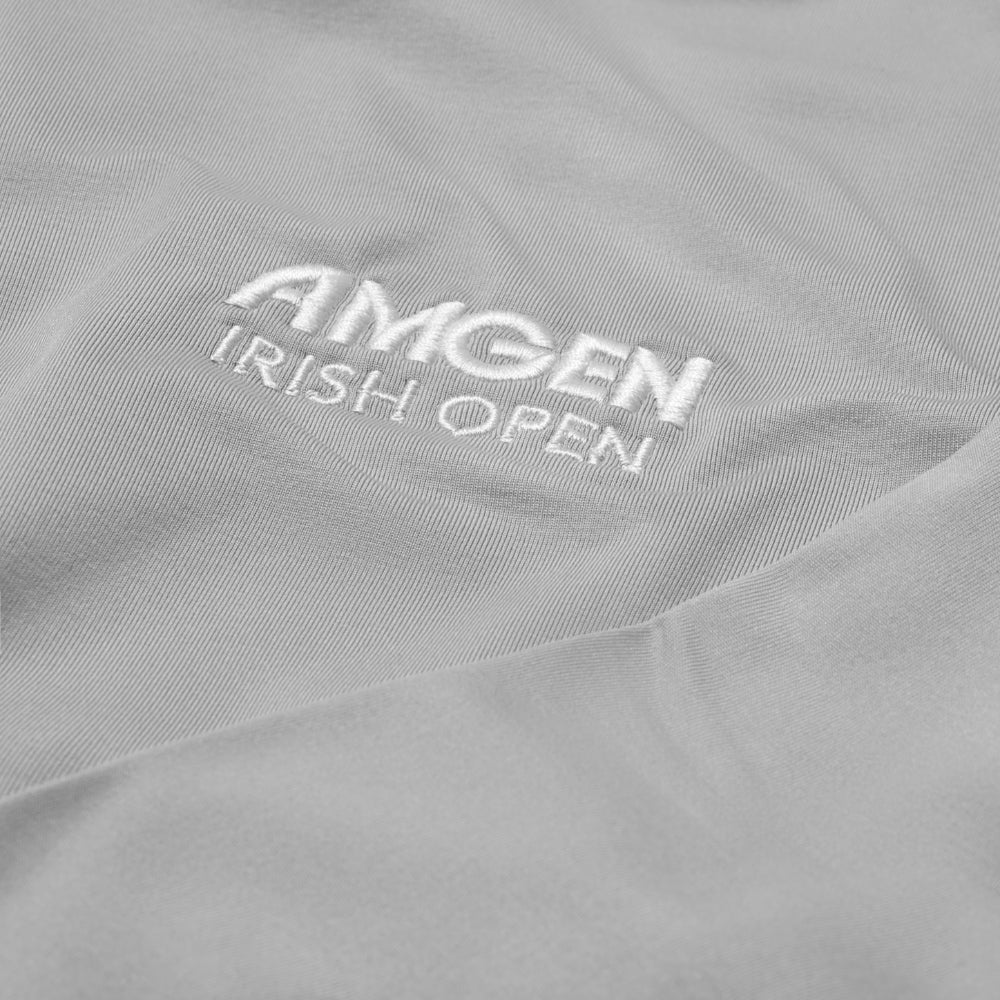 Amgen Irish Open Men&#39;s Grey 1/4 Zip Midlayer Detailed