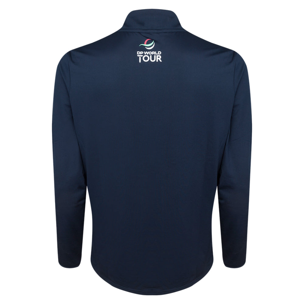 Betfred British Masters Men's Navy 1/4 Zip Mid Layer