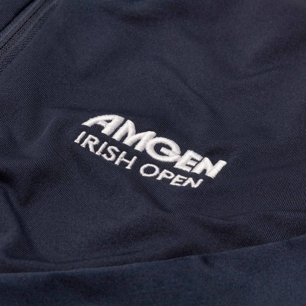 Amgen Irish Open Men's Navy 1/4 Zip Midlayer Detailed