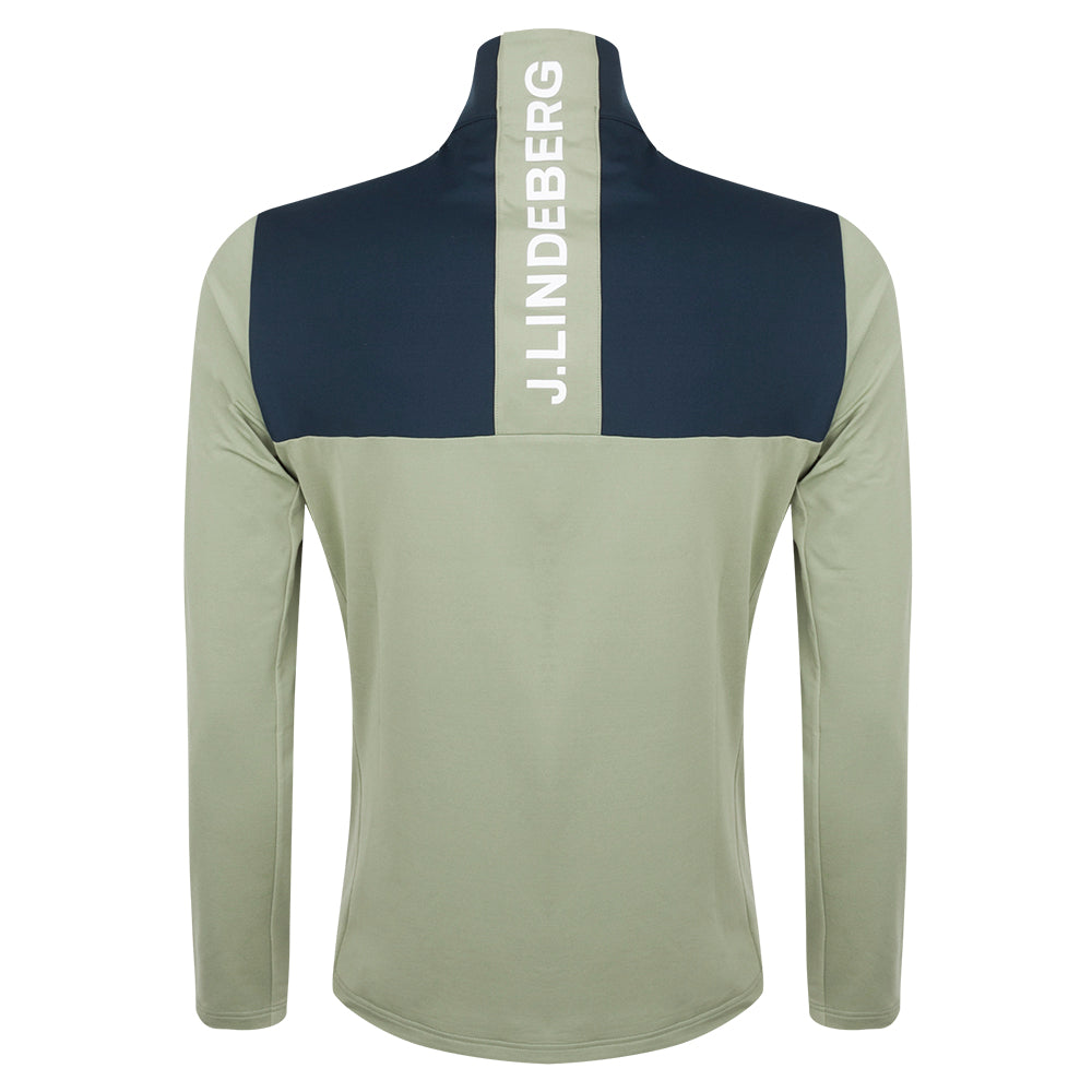 Genesis Scottish Open J.Lindeberg Men's Banks Panel Green Mid Layer