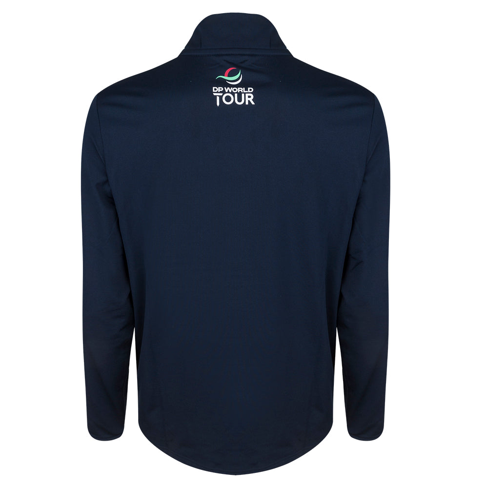 Genesis Scottish Open Men's Navy 1/4 Zip Mid Layer