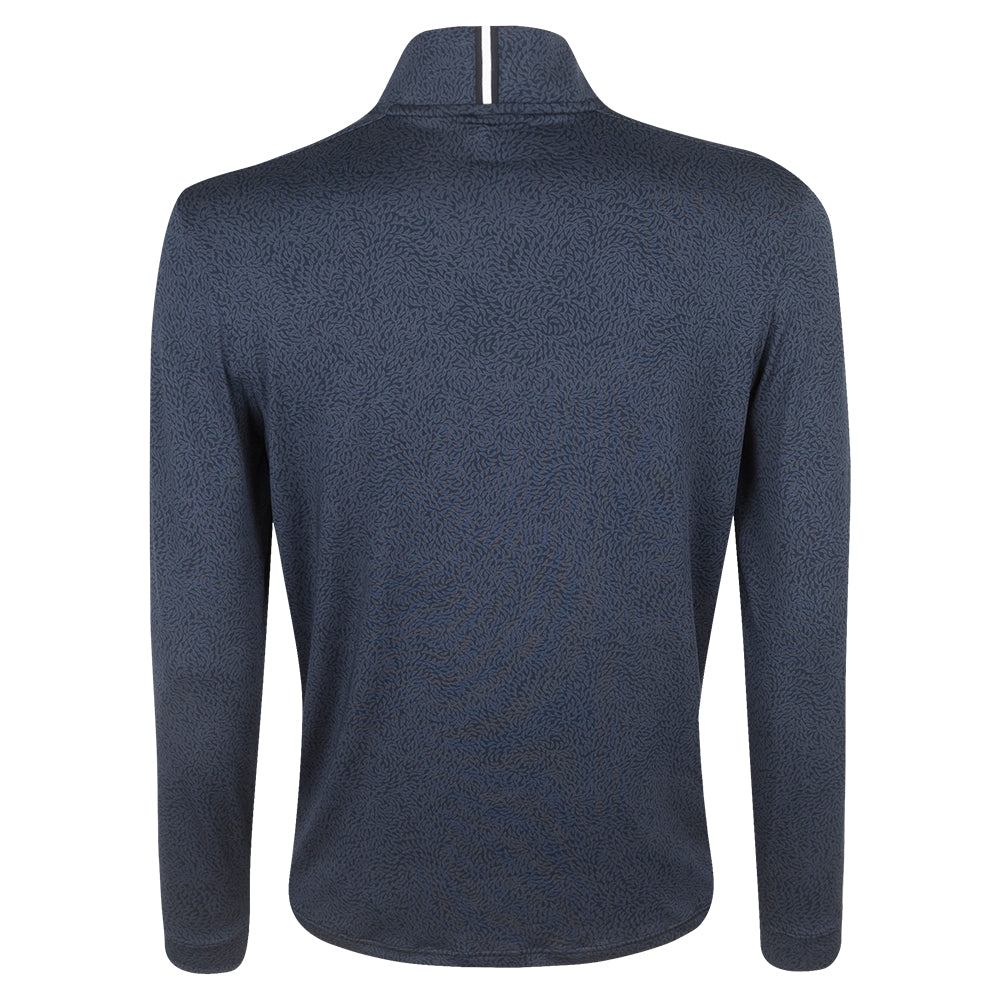 BMW PGA Championship Men's Under Armour Black Print 1/4 Zip Midlayer