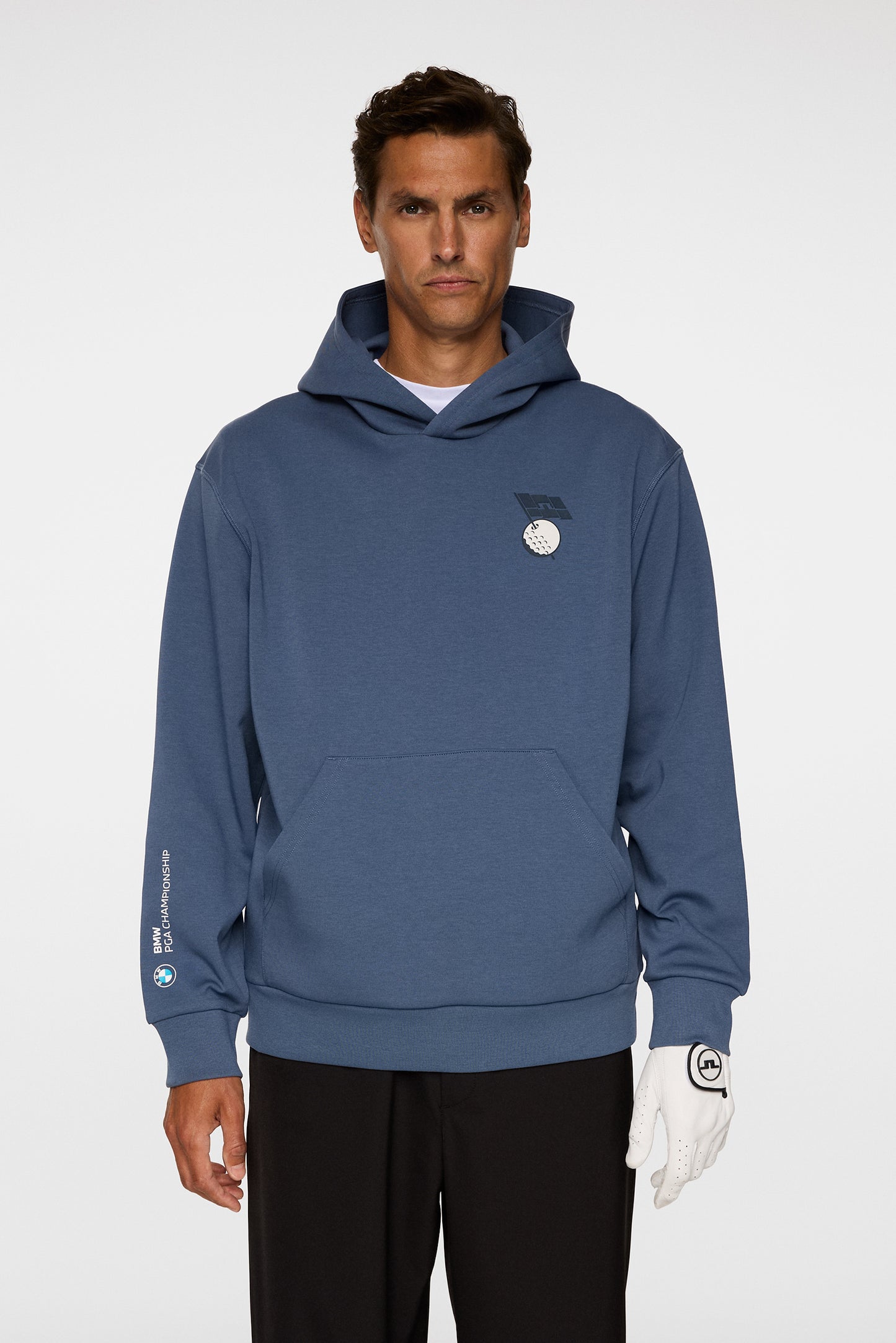 BMW PGA Championship J.Lindeberg Unisex Billy Navy Hoodie