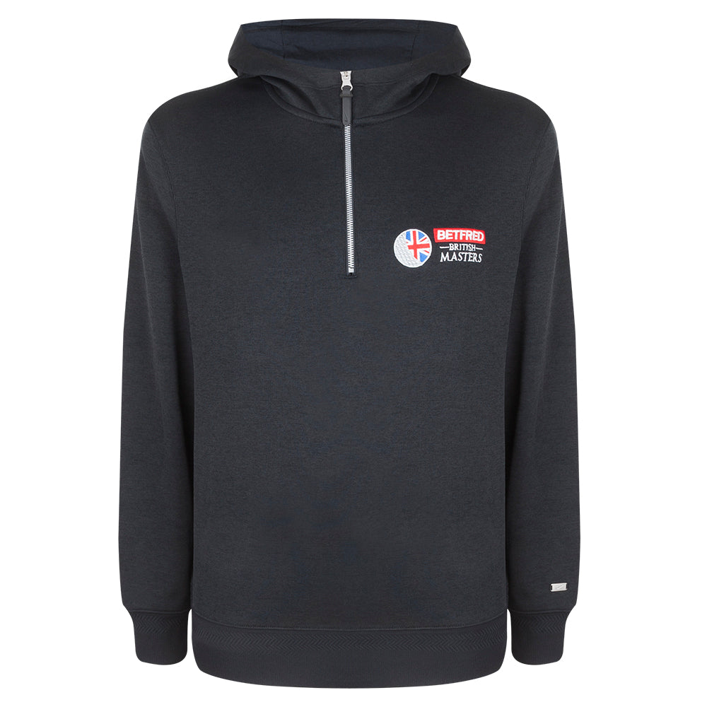 Betfred British Masters - Nike Men's Black 1/2 Zip Hoodie