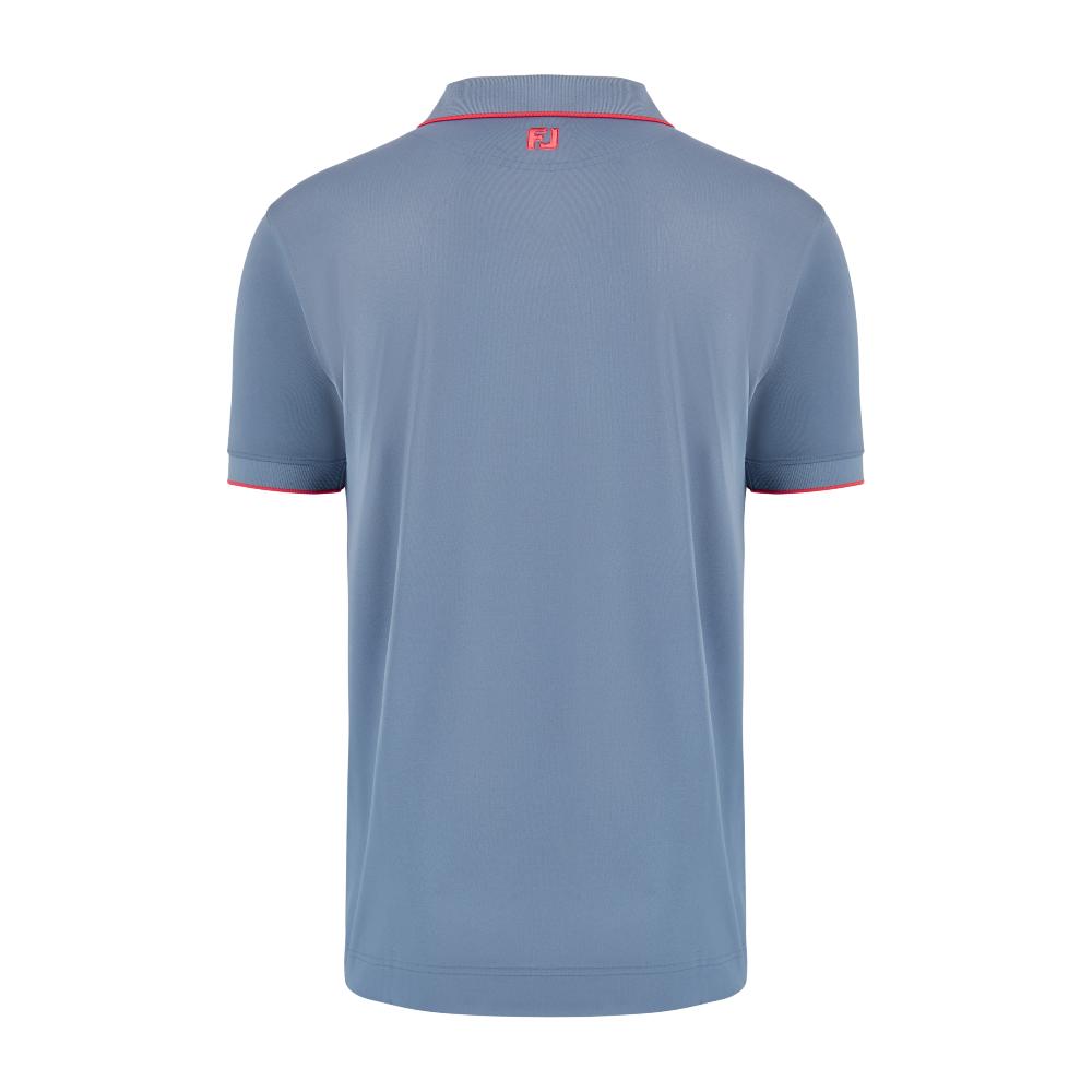 Betfred British Masters FootJoy Men's Blue/Red Polo Shirt