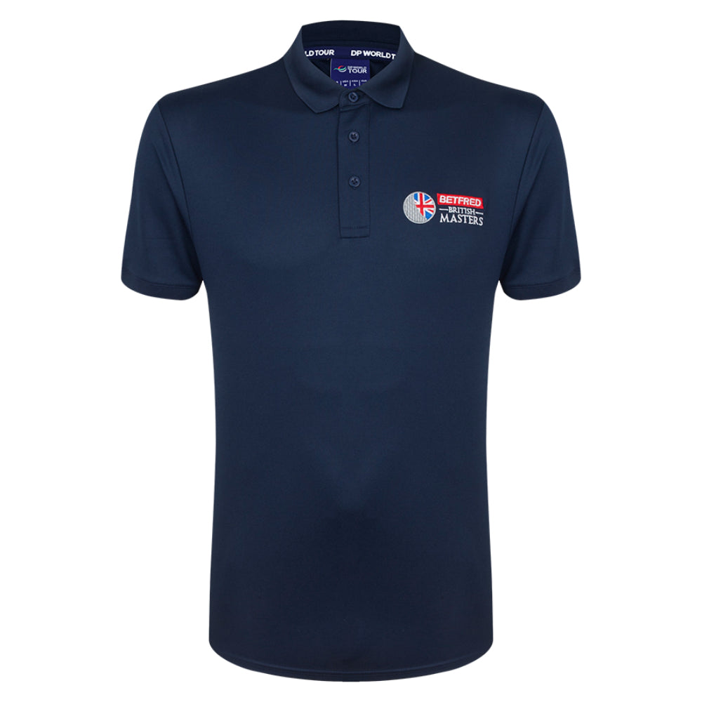 Betfred British Masters Men's Navy Polo Shirt
