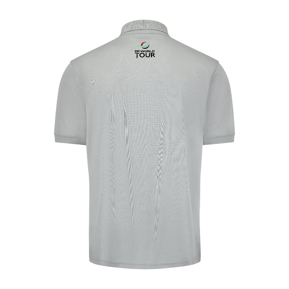 Amgen Irish Open Men's Grey Polo Shirt Back