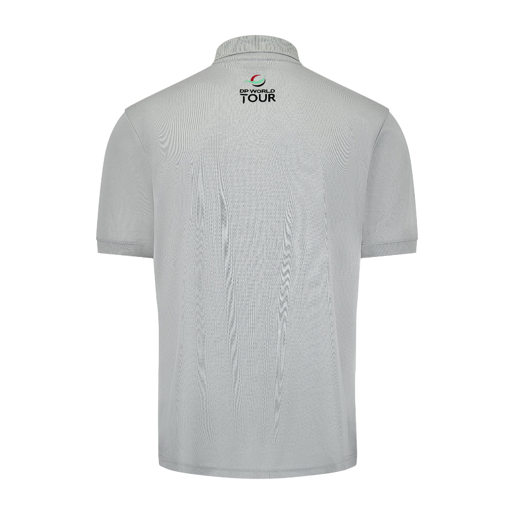 Amgen Irish Open Men&#39;s Grey Polo Shirt Back