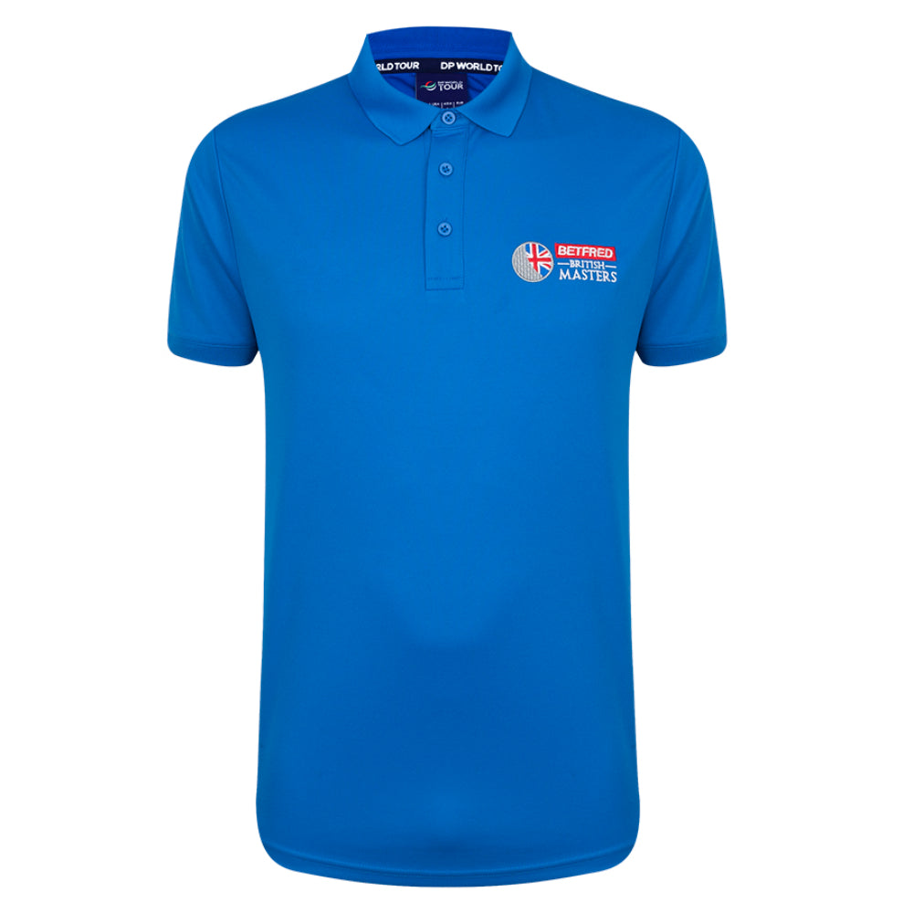 Betfred British Masters Men's Royal Blue Polo Shirt