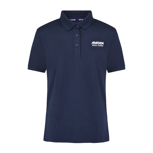 Amgen Irish Open Men's Navy Polo Shirt Front