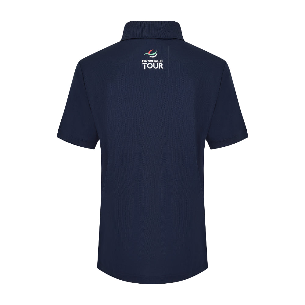 Amgen Irish Open Men's Navy Polo Shirt Front