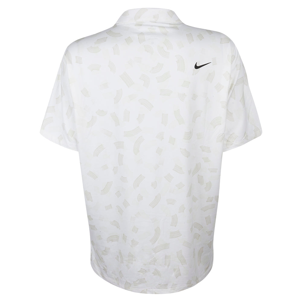 Amgen Irish Open Nike Men's White Print Polo Shirt