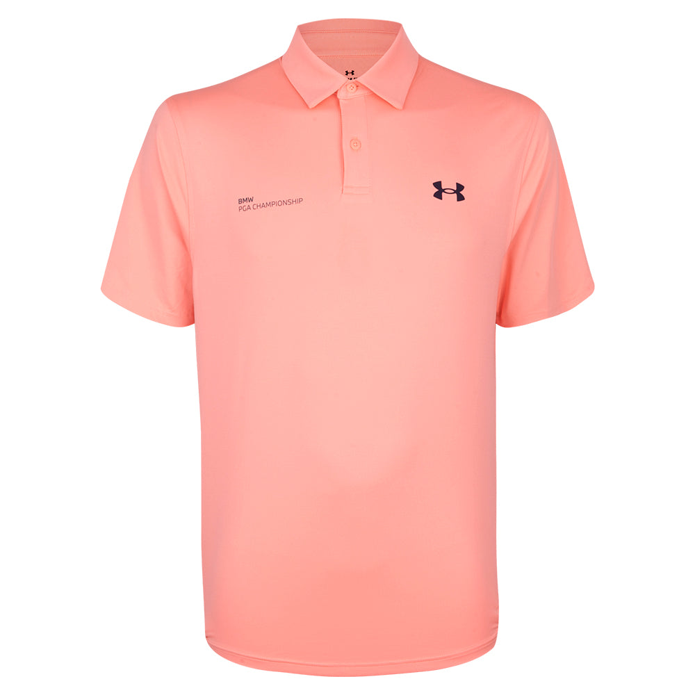 BMW PGA Championship Men's Under Armour Peach Polo Shirt