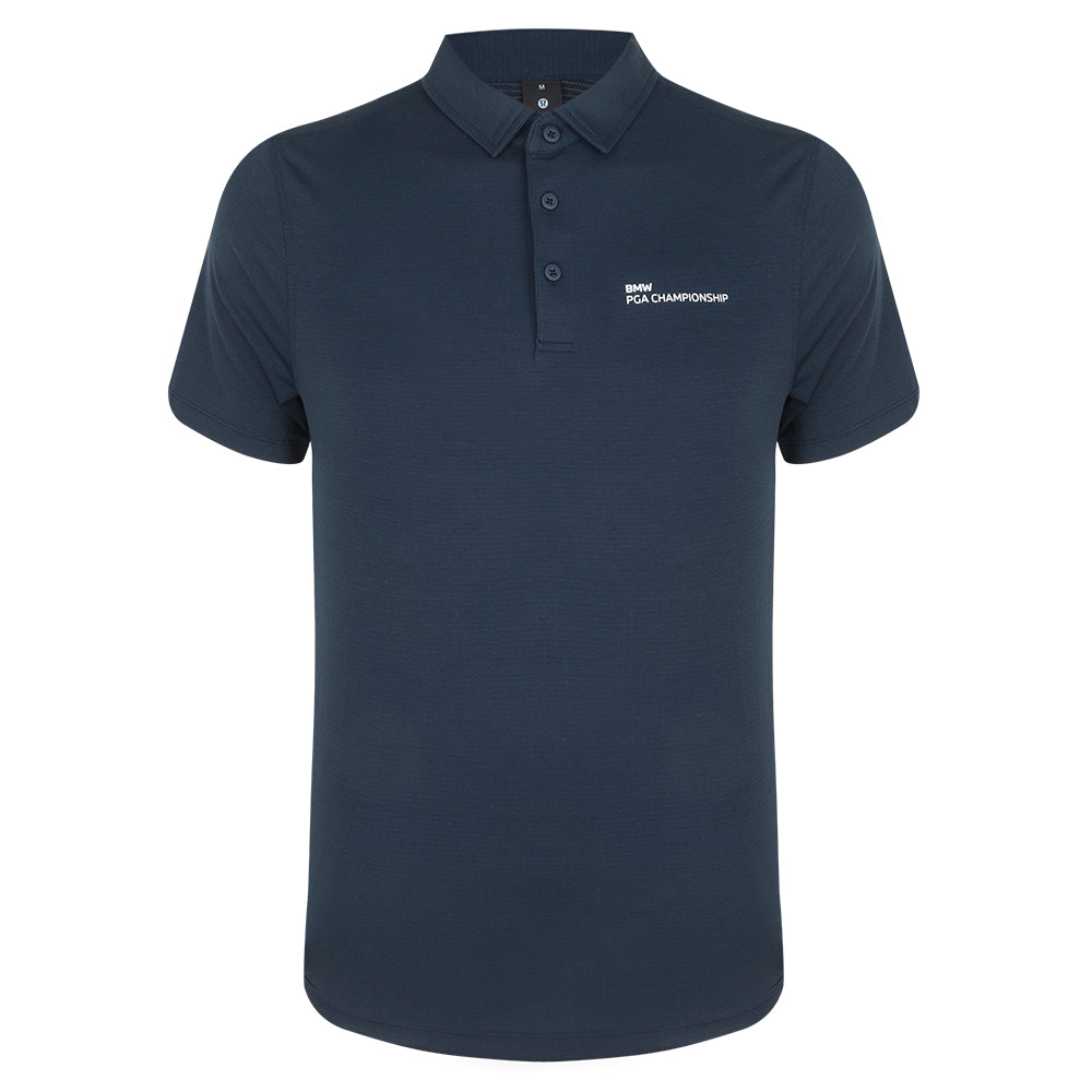 BMW PGA Championship lululemon Men's Navy Polo Shirt