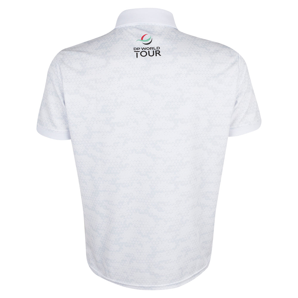 Genesis Scottish Open Men's White Camo Polo Shirt