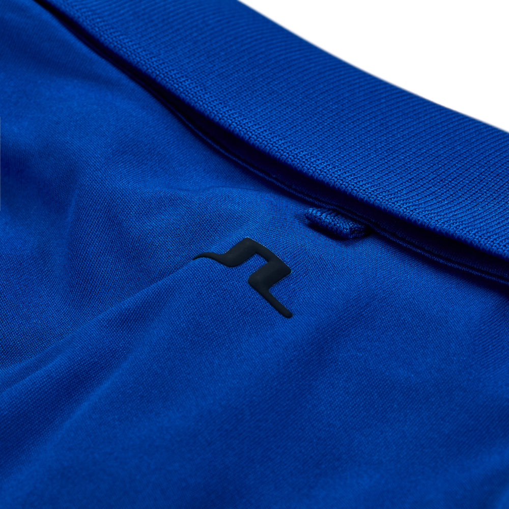 BMW PGA Championship J.Lindeberg Men's Blue Heath Polo Shirt