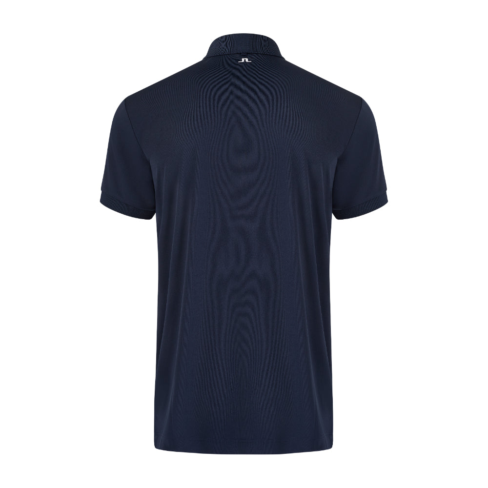 BMW PGA Championship J.Lindeberg Men's Navy Tour Tech Polo Shirt