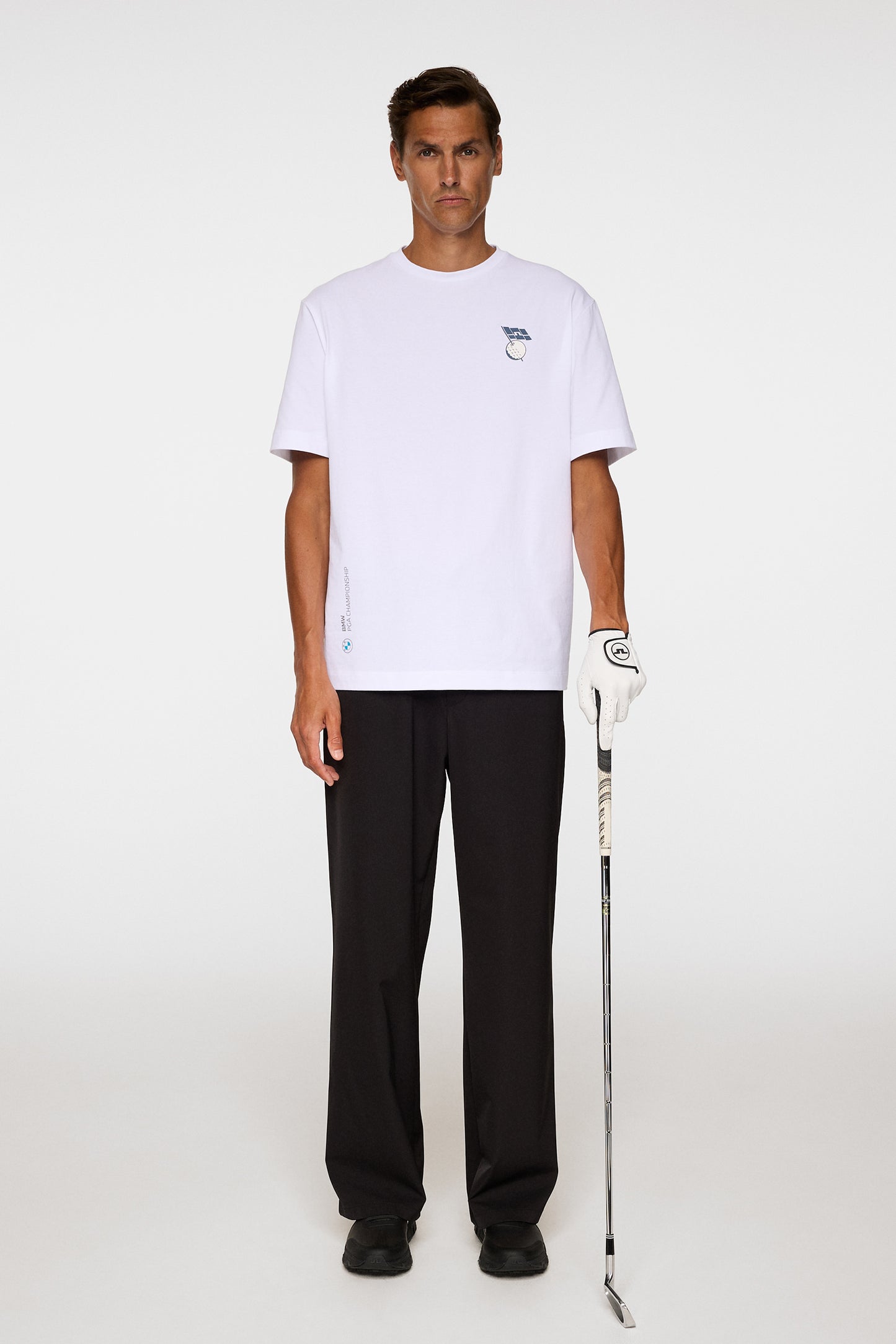 BMW PGA Championship J.Lindeberg Unisex Billy Festival of Golf White T-Shirt