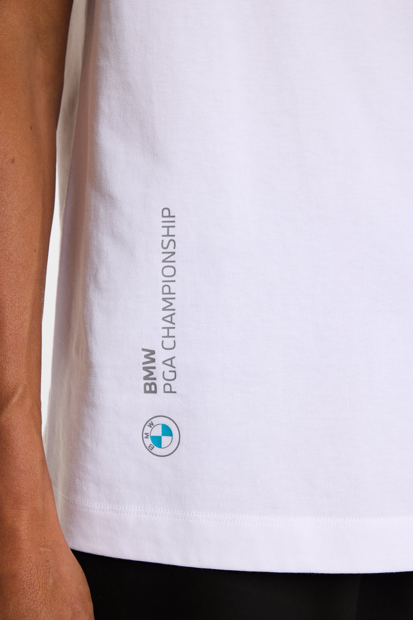 BMW PGA Championship J.Lindeberg Unisex Billy Festival of Golf White T-Shirt