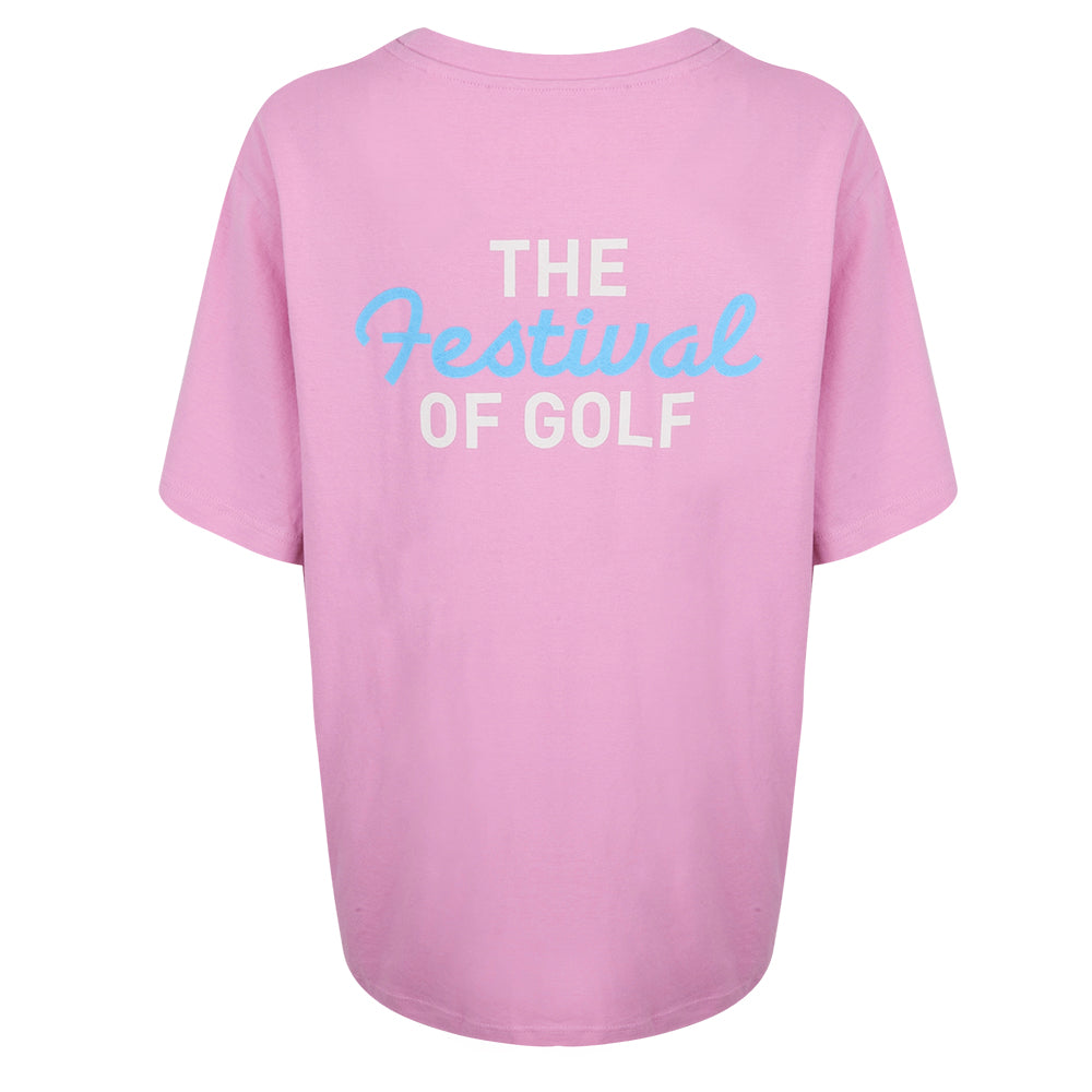 BMW PGA Championship Festival of Golf Unisex Pink T-Shirt