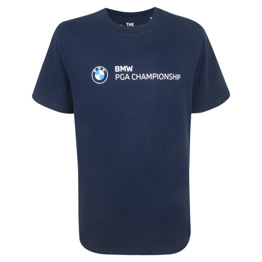 BMW PGA Championship Festival of Golf Navy Oversized Logo T-Shirt