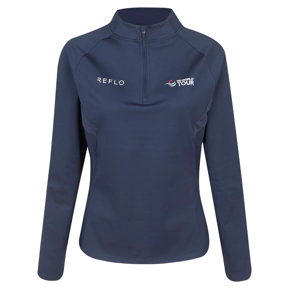 DP World Tour Reflo Women's Navy Midlayer