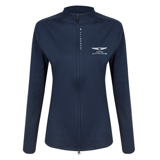 Genesis Scottish Open J.Lindeberg Women's Navy 1/4 Zip Midlayer