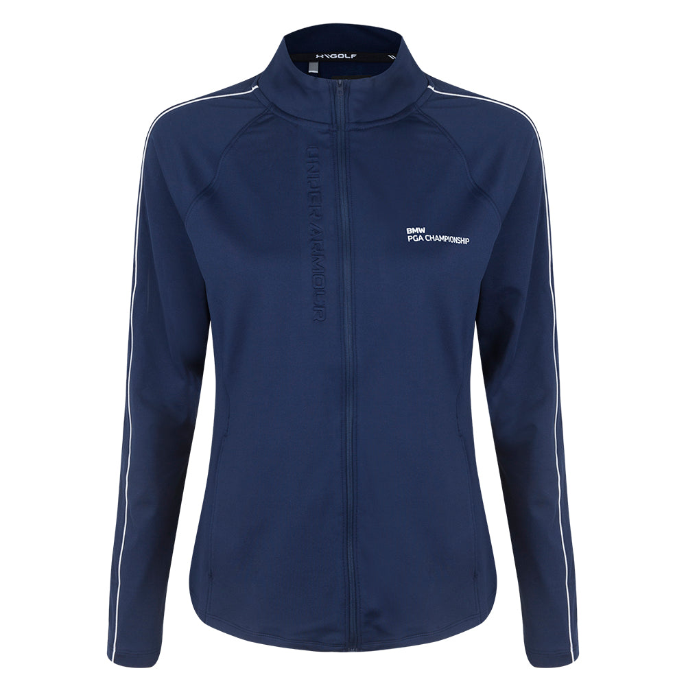 BMW PGA Championship Women's Under Armour Navy FZ Midlayer