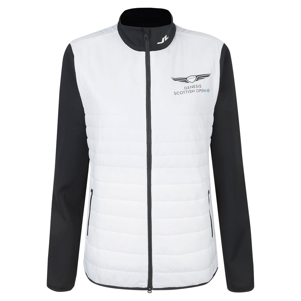 Genesis Scottish Open J.Lindeberg Women's White Hybrid Jacket