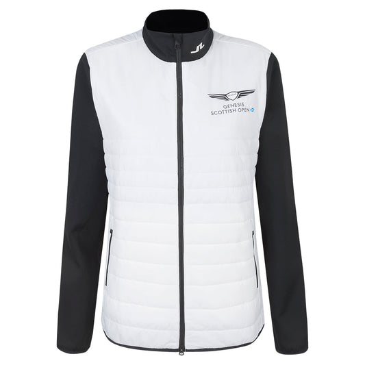Genesis Scottish Open J.Lindeberg Women's White Hybrid Jacket