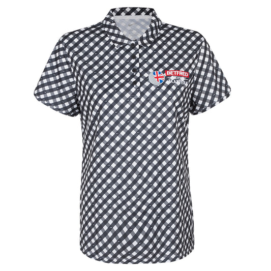 Betfred British Masters - Nike Women's Black Printed Polo