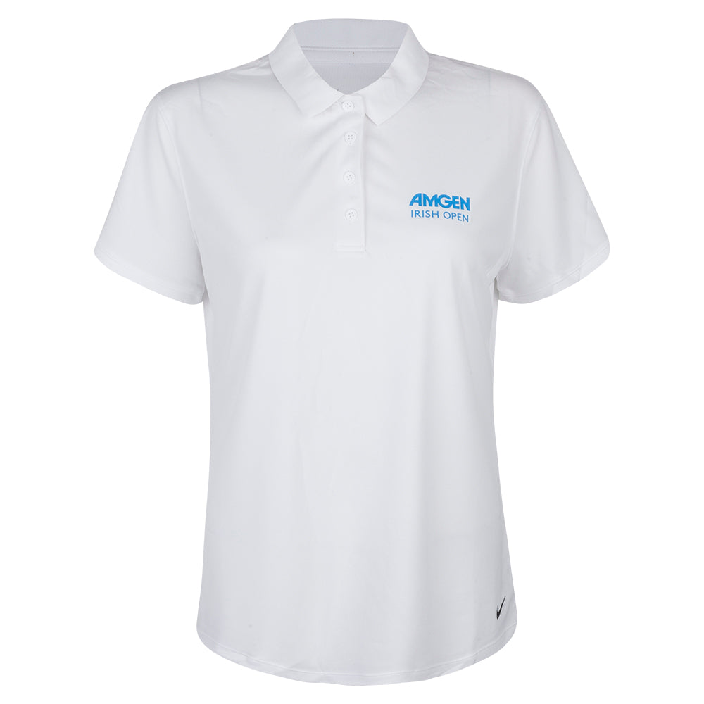 Amgen Irish Open Nike Women's White Polo Shirt