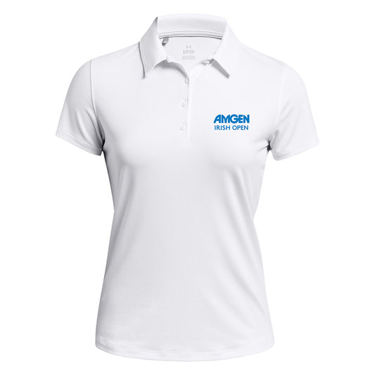 Amgen Irish Open Under Armour Women's White Polo Shirt