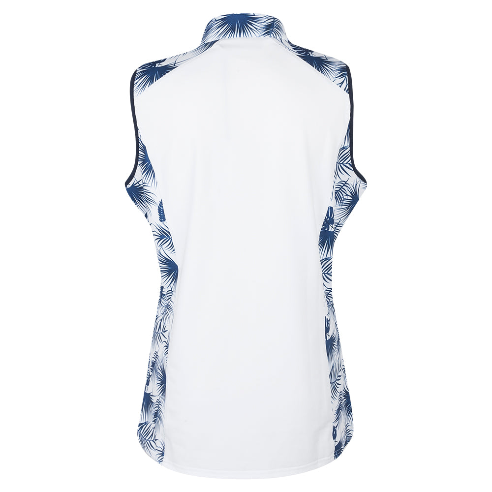 Amgen Irish Open Glenmuir Women's Sleeveless Zip Polo Shirt
