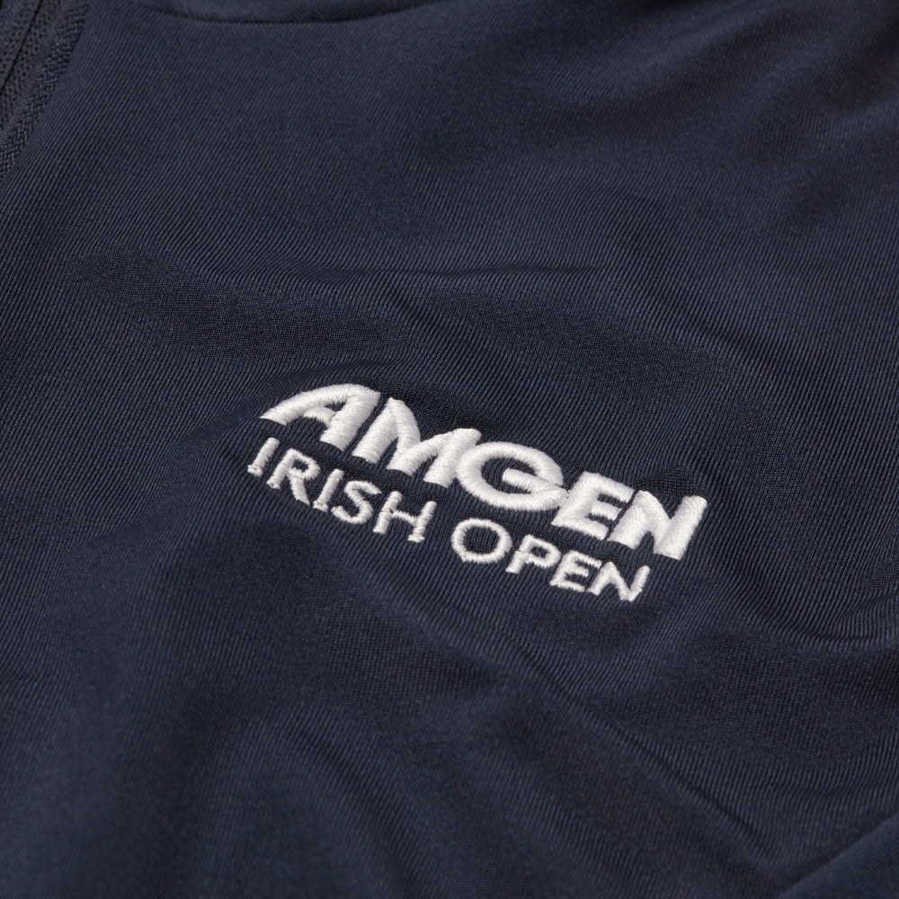 Amgen Irish Open Youth Navy 1/4 Zip Midlayer Detailed