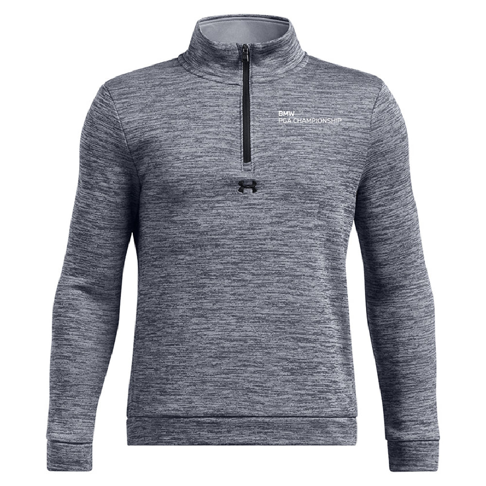 BMW PGA Championship Under Armour Junior Grey 1/4 Zip Mid Layer
